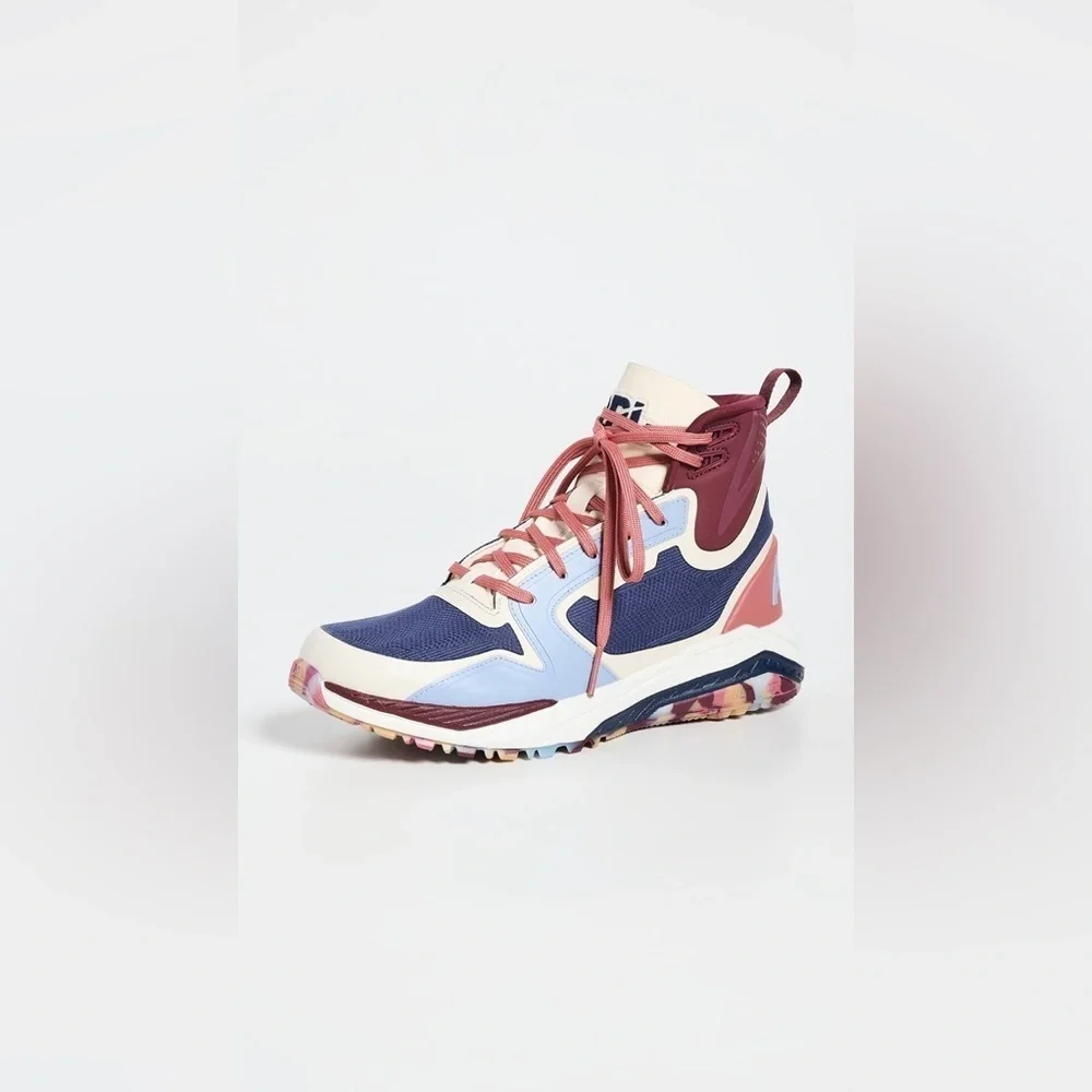 Like New APL Techloom Defender Seakers Size 7 Color Blue Cream Pink - Picture 2 of 10